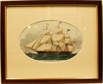 The "Racer" clipper packet-ship of New York