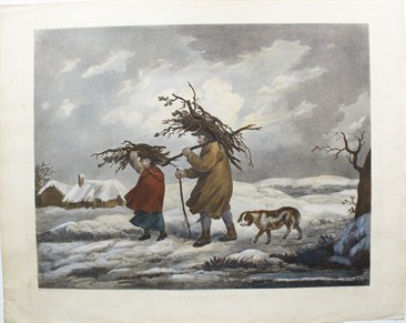 Cottagers in Winter - George Morland